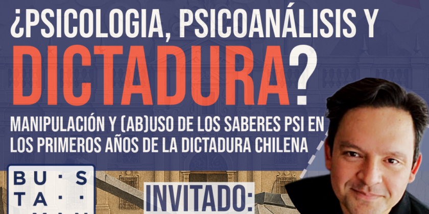 Charla: “¿Psicología, Psicoanálisis y Dictadura?” (Cristian Vilches G.)